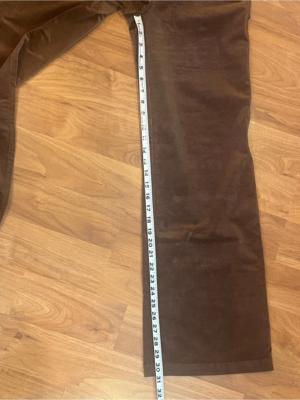 PAIGE Anessa Utility Pocket Mable Brown Corduroy Pants - size 26 - NWT - Picture 10 of 10
